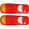 2PCS Tail Lamp Suitable For Nissan Cabstar Rear Taillights 2x Lens Eclipse Tear Drops Rh+Lh Automobiles And Spare Parts
