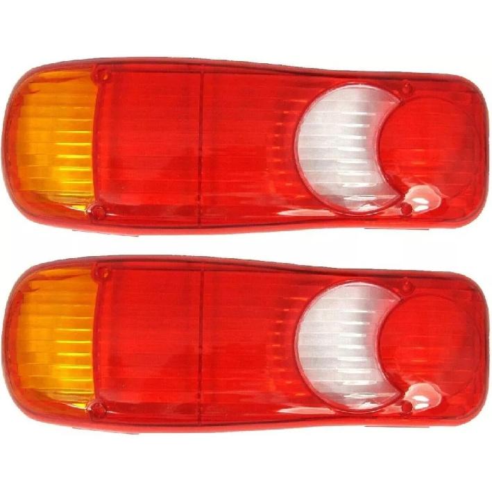 2PCS Tail Lamp Suitable For Nissan Cabstar Rear Taillights 2x Lens Eclipse Tear Drops Rh+Lh Automobiles And Spare Parts