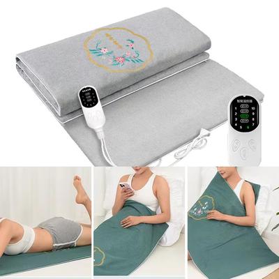 Electric Heating Moxibustion Pads Control Temperature Blanket Full-body Moxa Mugwort Apply Hot Compress Health Heating Yoga Mat