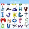 Soft Alphabet Lore Plush Pendant Doll Baby Educational Toy Home Decor Xmas Gift