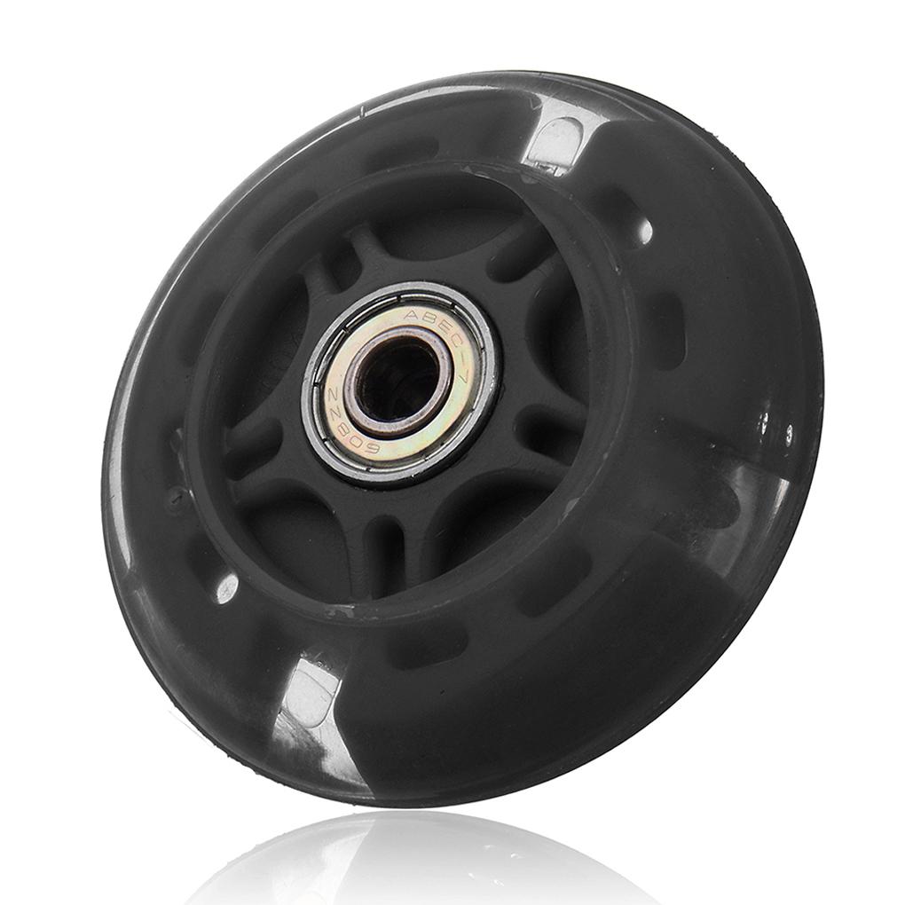 PU Children Scooter Wheel Portable Universal 80mm Repairing Rollerskate Inline Skate Colorful Wheels Part Accessories