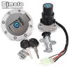 TZR TZM 125 150 Ignition Switch Fuel Gas Cap Seat Lock Key For Yamaha TZR125 TZR150 TZM150 TDM850 TDM 850