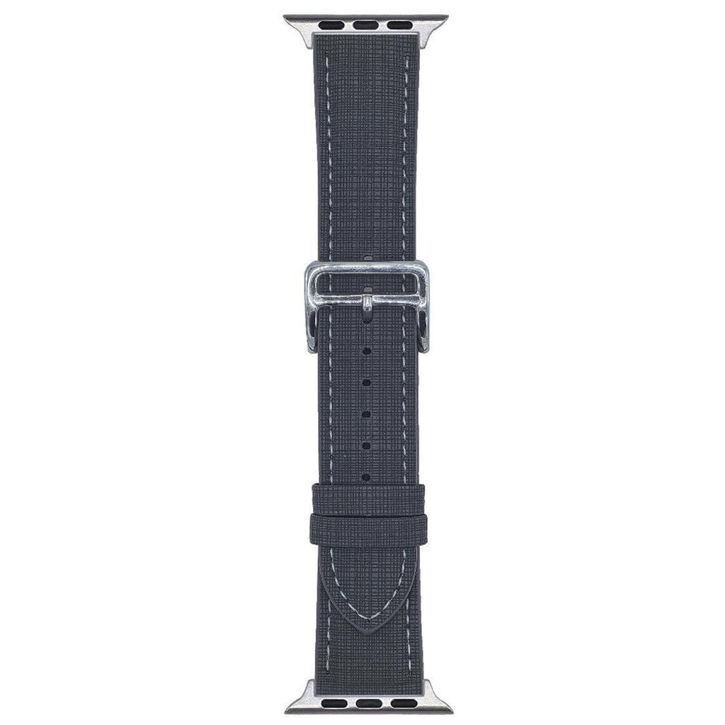Watch Band For Apple Watch Series 10 Ultra 9 8 7 SE 6 5 4 3 2 1 46mm 49mm 45mm 44mm 42mm Braided Checkered Pattern Leather Wrist Strap