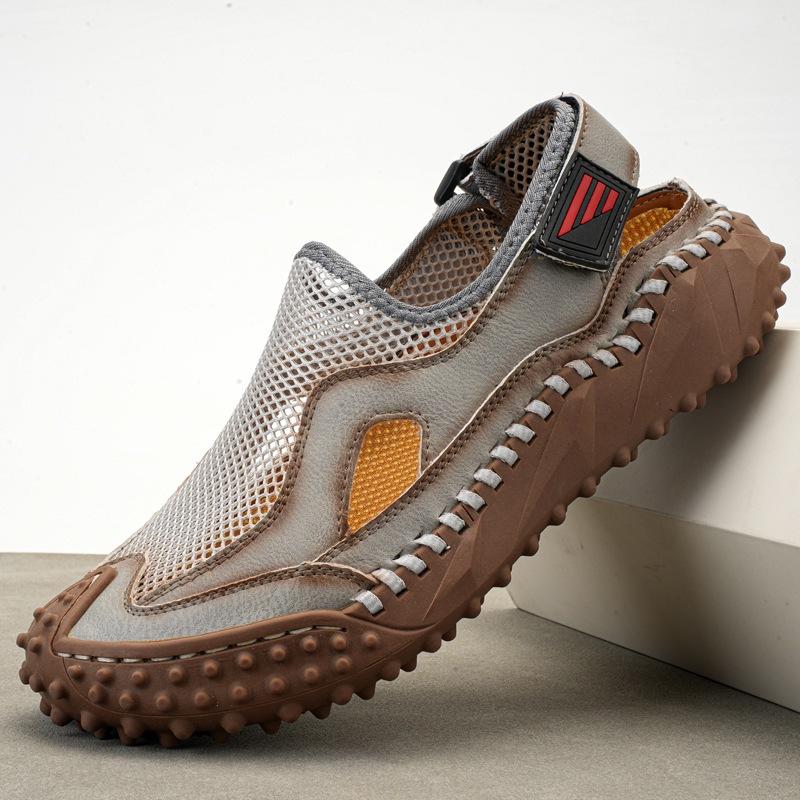 2025 Independent Station Summer New Breathable Versatile Casual Men's Shoes Popular Large Size Baotou Middle East Sandals