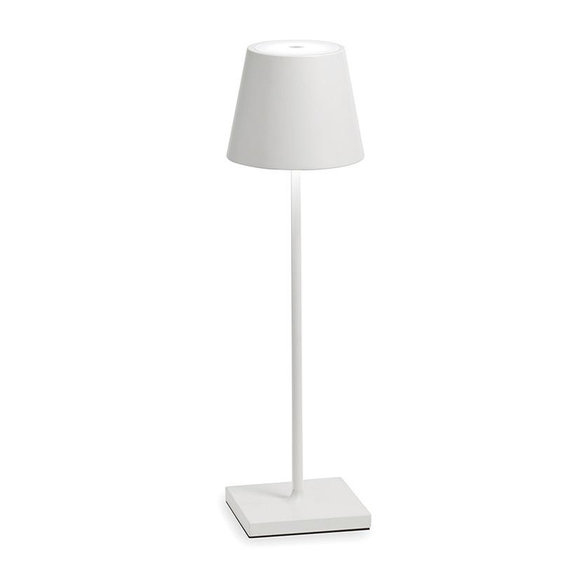 Rechargeable Touch Dimming Table Lamp - Decorative for Dining, Cafe & Bedside Night Light.