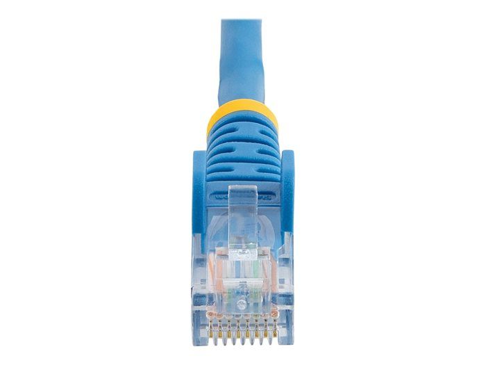 STARTECH Câble Réseau Cat5e UTP Sans Crochet De 2 M - Cordon Ethernet RJ45 Anti-accroc - M/M - Bleu