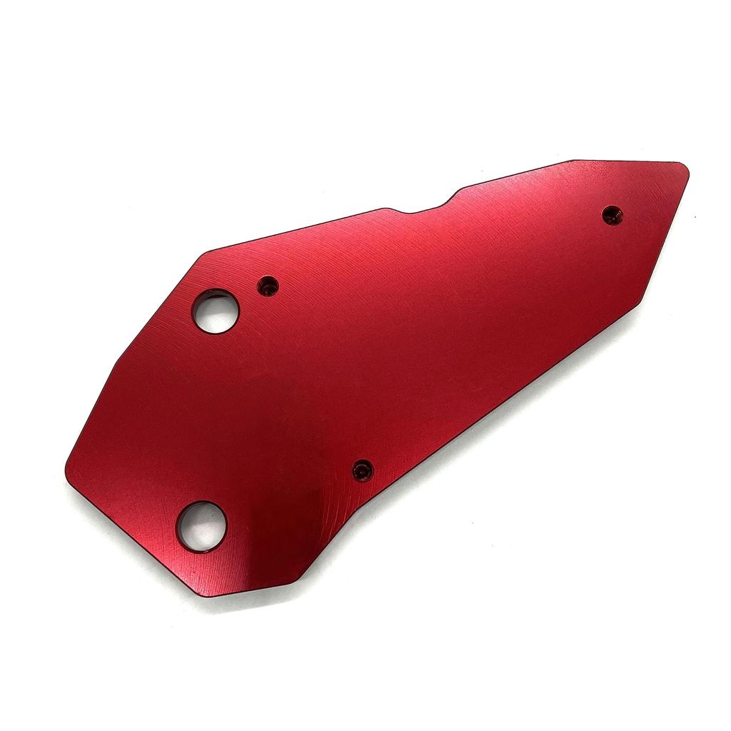 motokano Footpeg Heel Plate Guard for SE Red ZX-25R ZX-4R ZX-4RR
