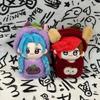 10cm Game Character Twin Plush Doll Keychain Backpack Pendant Birthday Christmas Gift