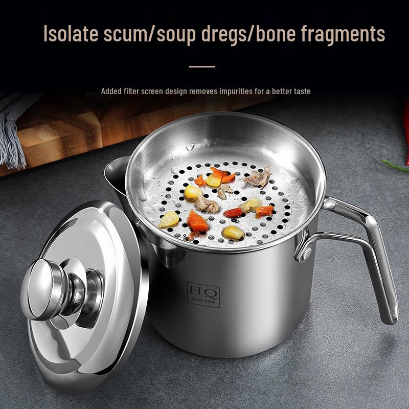 LISM 304 Stainless Steel Oil-Soup Separator Pot