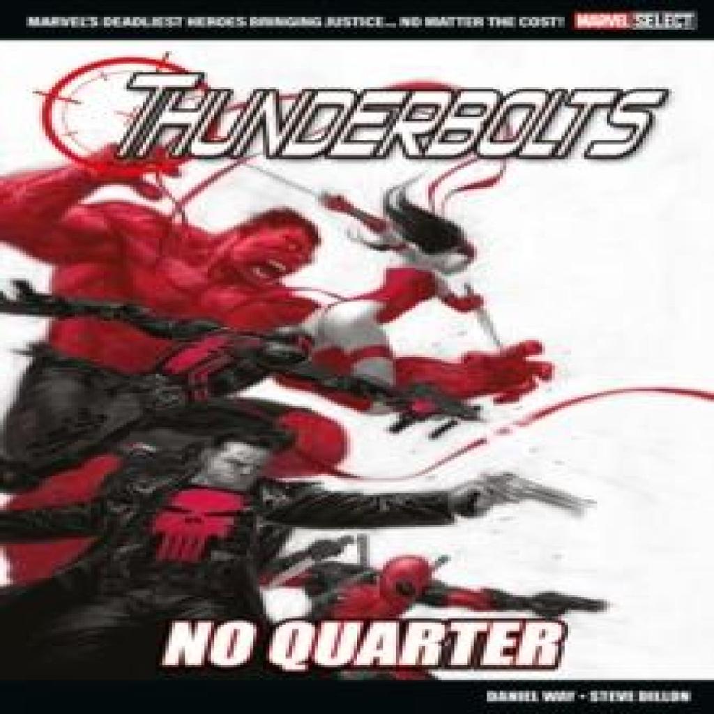 Marvel Select Thunderbolts No Quarter by Daniel Way Paperback Book 9781804912775