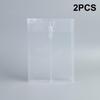 2Pcs Waterproof Envelopes With Cord Buckle Super Thick A4 Size Plastic Folder Extended Angle Braces Reusable Clear Envelopes