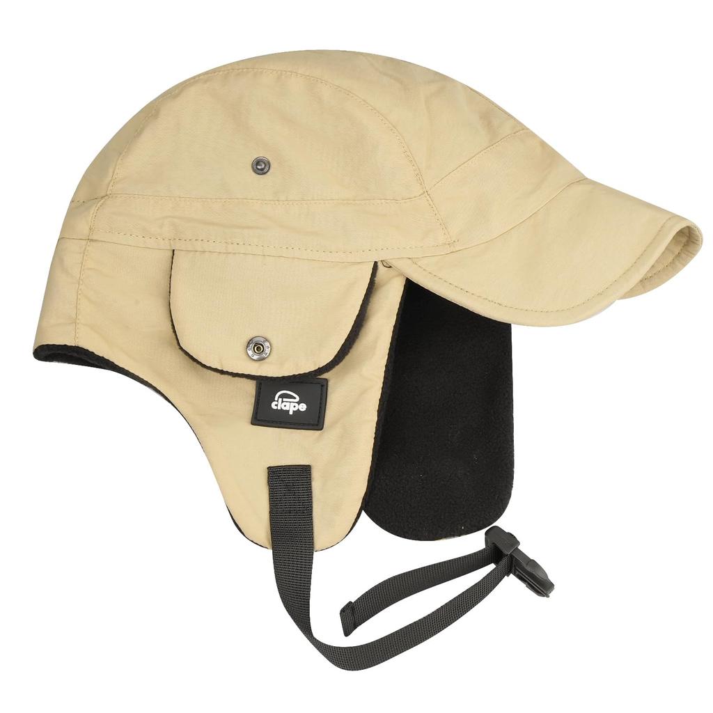 Clape Pilot Cap with Ear Winter Cold Warm Flight Cap for Outdoor and Men and Women Flaps, Hat, Weather, Windproof, Activities, Skiing, Snowboarding,