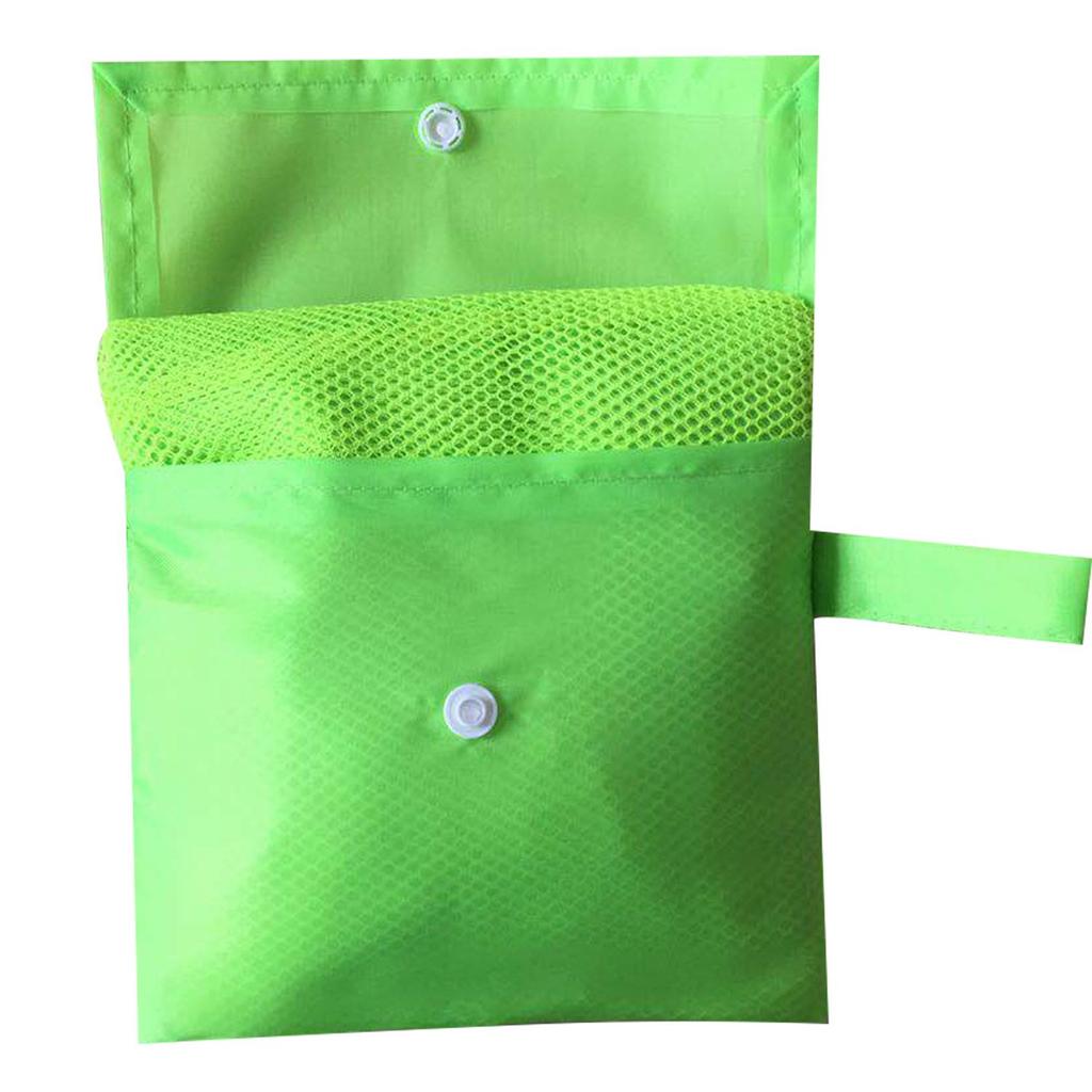 Large Capacity Mesh Beach Bag for Kids - 9 Colors, Foldable Storage for Toys & Clothes