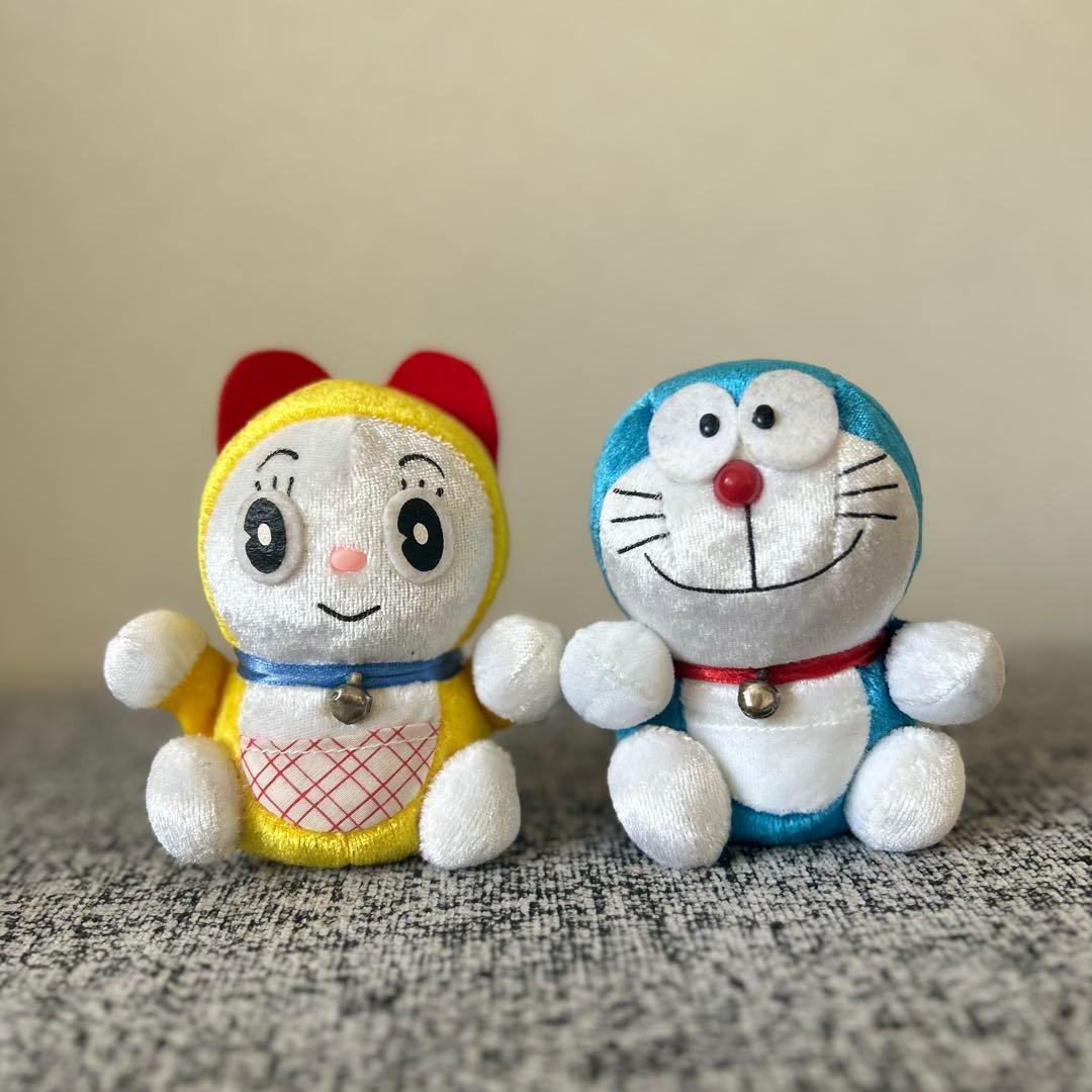 Epoch Doraemon Dorami-chan beanbag stuffed toy Heisei Retro