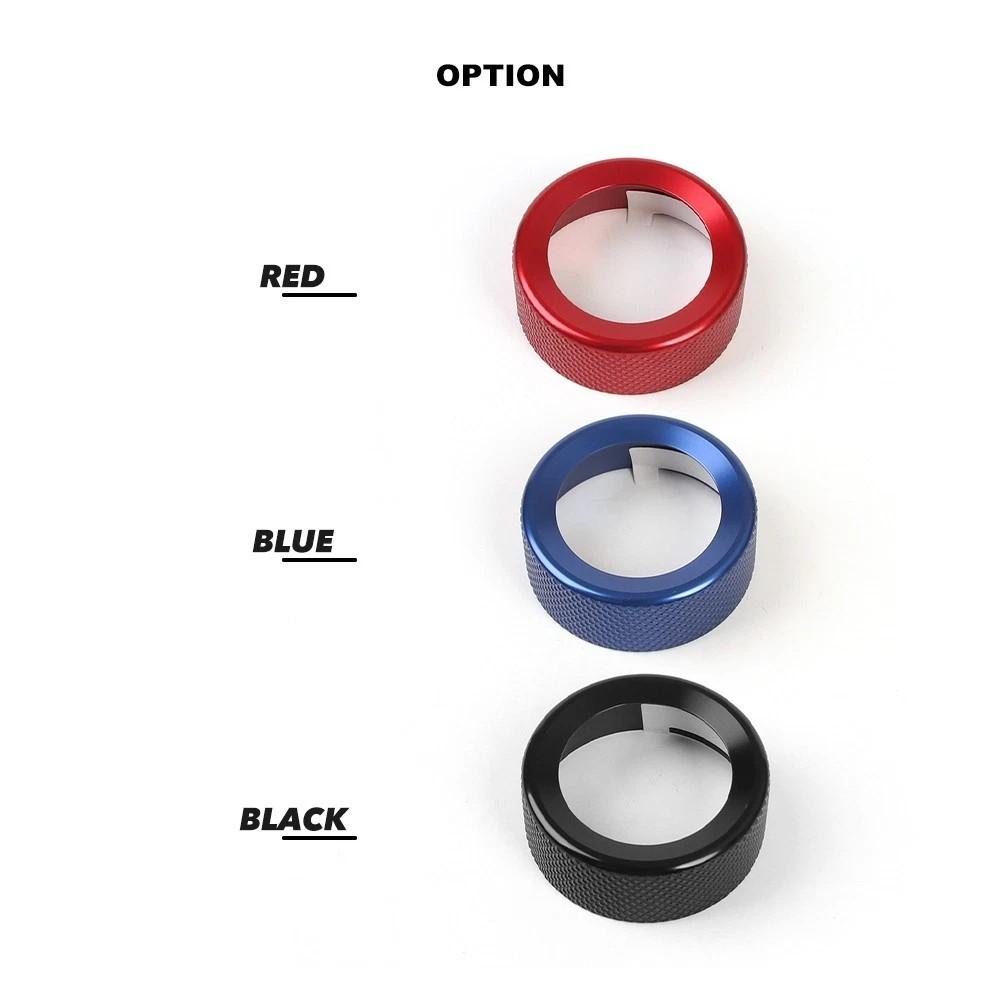 Aluminum Air Condition Switch Control Knob Cover Trim for Hyundai Ioniq 9 2026