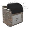 Waterproof Outdoor BBQ Grill Cover - Oxford Cloth, UV & Water Resistant