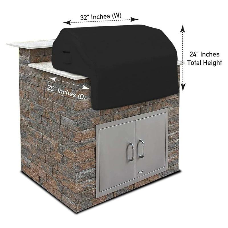 Waterproof Outdoor BBQ Grill Cover - Oxford Cloth, UV & Water Resistant