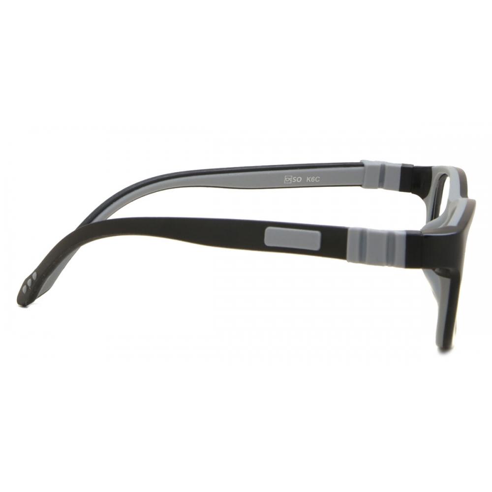 Full Rim Square Matte Black Smartbuy Kids Jukesc K6c Fashion Kids Eyeglasses