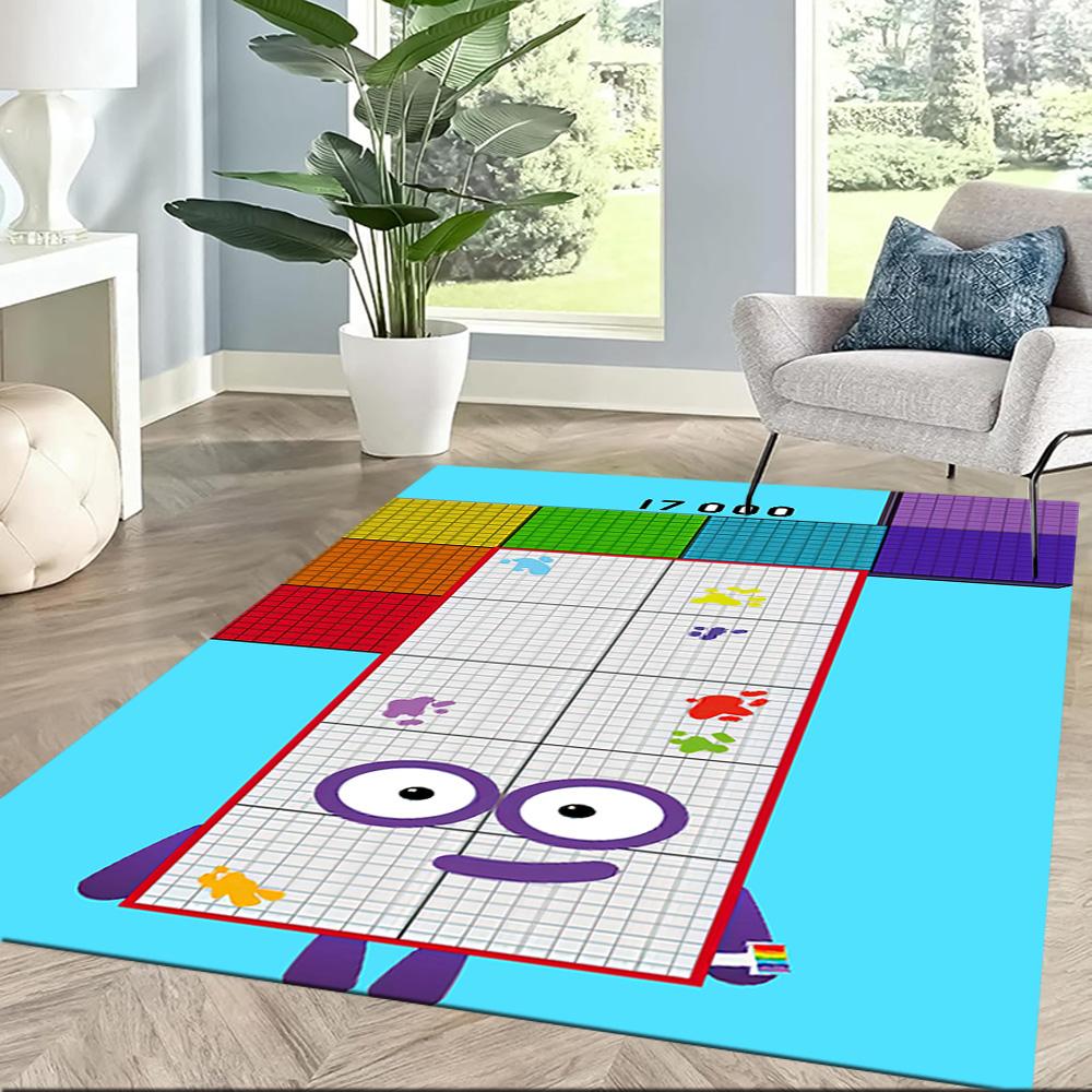 Numberblocks Floor Rug Office Rug Perfect For Decorate Room Balcony Foyer Bedrooms Antislip Rug Office Home Decor Perfect Birthdaychristmas Gift Idea