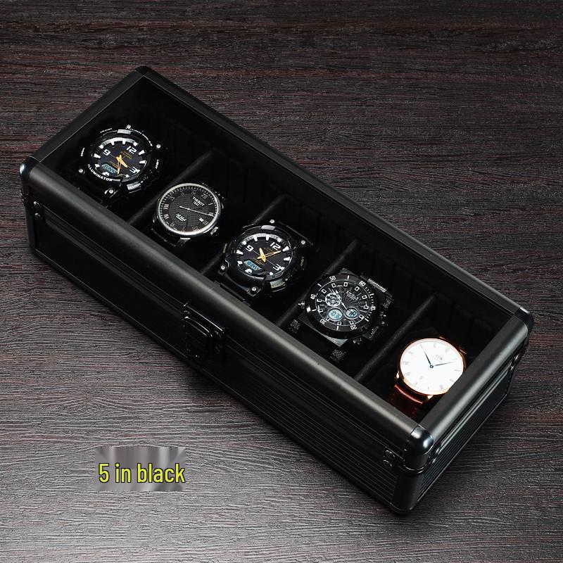 Aluminum Alloy Watch Display and Storage Box