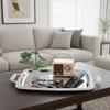 Stainless Steel Bread Tray Metal Food Platter Durable Display Tray  Home Decoration