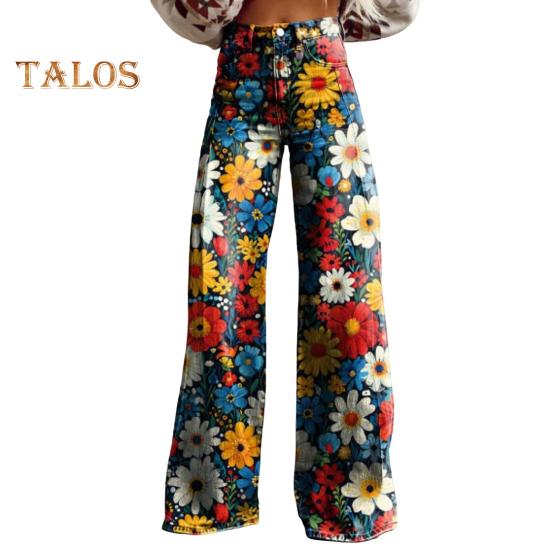 Pantalon décontracté à jambes larges pour femmes avec poches, coupe ample, fermeture éclair à boutons, tissu respirant, lavable, ne se décolore pas, pantalon droit, streetwear