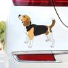 JT144#15x13.5cm Beagle Dog Graphic Car Sticker For Laptop Water Bottle Car Truck Motorcycle Window Wall Cup Toolbox Guitar Scooter Decals