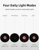 Red Rear Bicycle Lamp, STOP System, Four Operating Modes