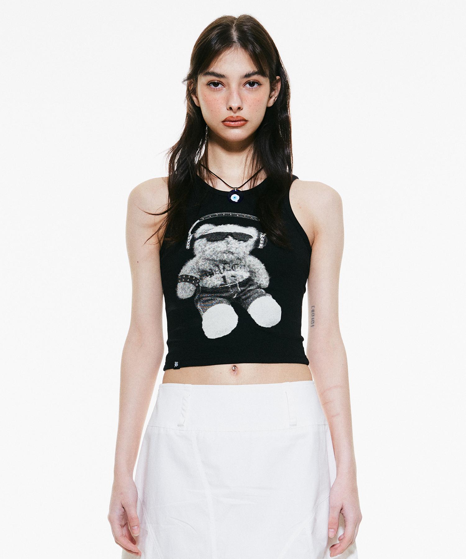 Buddy Bear Sleeveless Black S