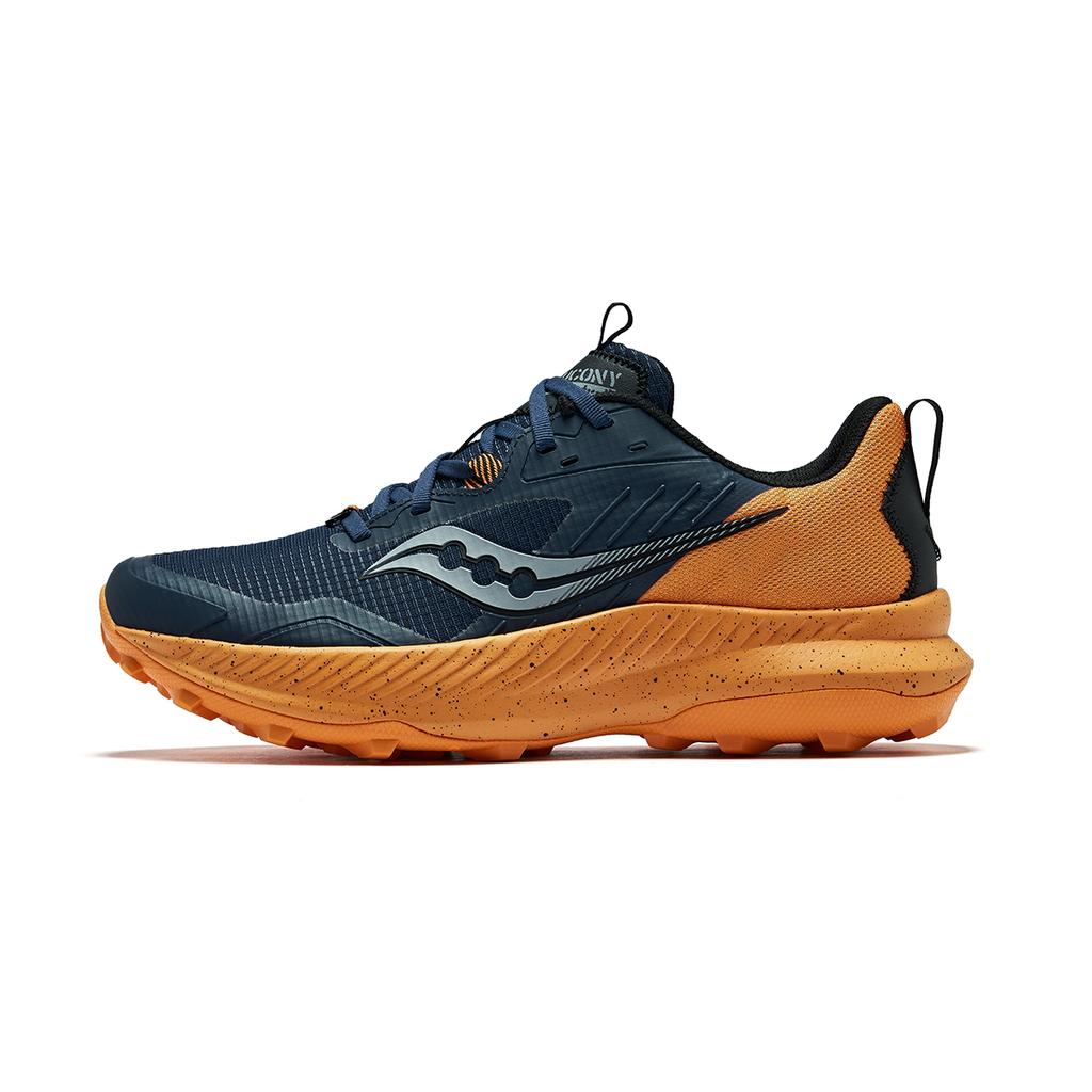 Saucony Blaze Tr Comfortable Durable Low Top Running Shoes Men Sneakers Deep-Blue Orange S20845-214
