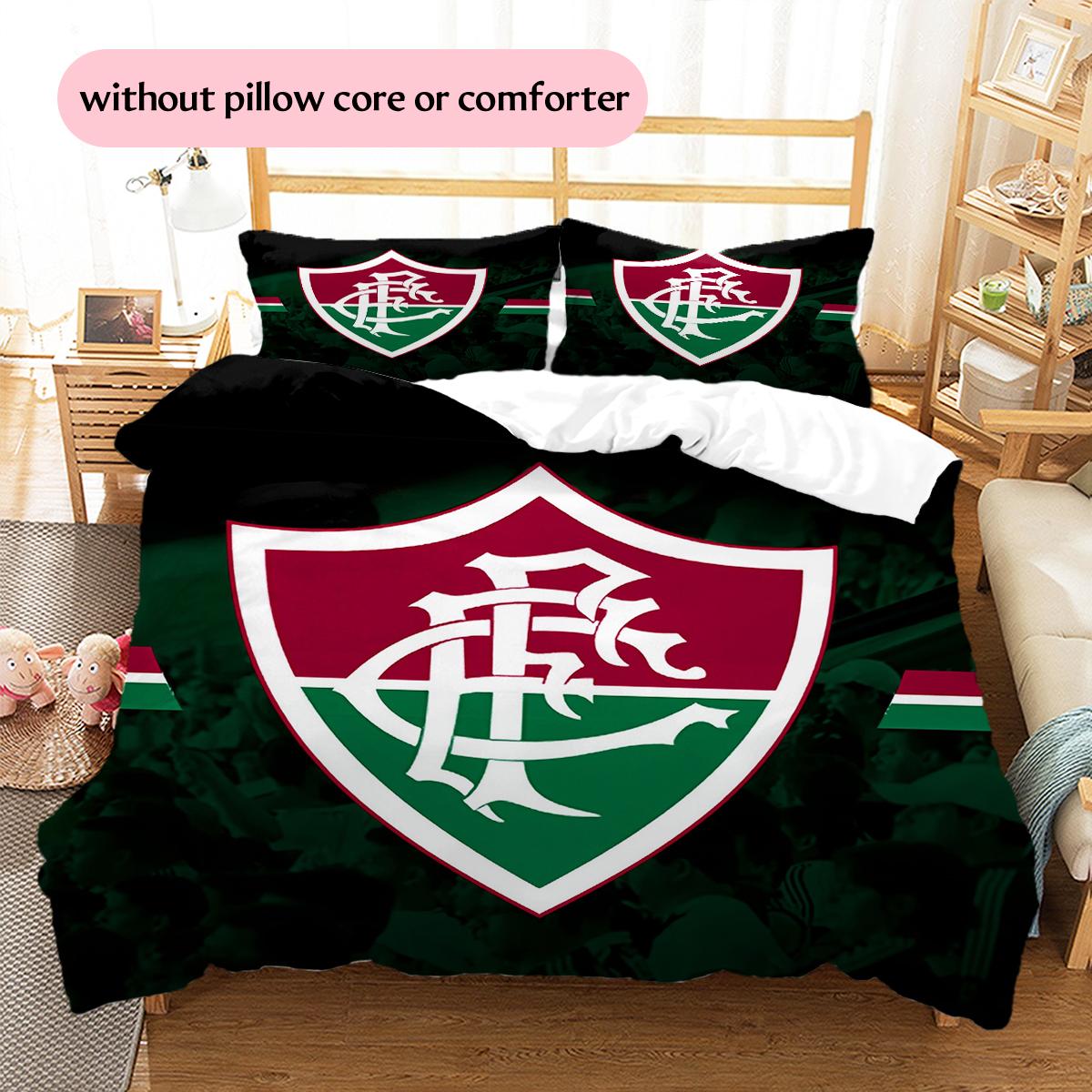 

Fluminense FC Pattern Bedding Home Decoration Birthday & Festival Gift (1 * duvet cover + 2 * pillowcase, without core) 135x200cm