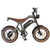 Rower elektryczny DYU M20: Silnik 1000W, Bateria 48V 18,2Ah, Elektryczny Rower Miejski 20x4.0" z Oponami Fat Tire i 7-biegowym Napędem Shimano