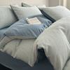 Luxury Cotton Double Yarn Jacquard Bedding Set Soft Breathable Bed Linen