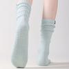Womens Long Crew  Non Slip Yoga Socks For Dance Pilates Trendy Slouch For Outdoor Sports