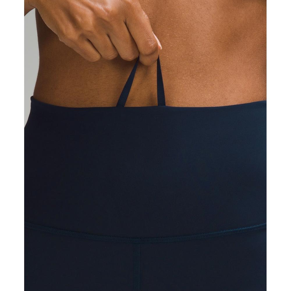 Lululemon Wunder Train High Rise Tight With Pockets 28  True Navy