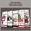 5 kusů Vánočních kuchyňských utěrek s vánoční tématikou Vánoční sváteční utěrka Kreslený Santa Claus Los Sněhulák Skřítek Vánoční utěrky