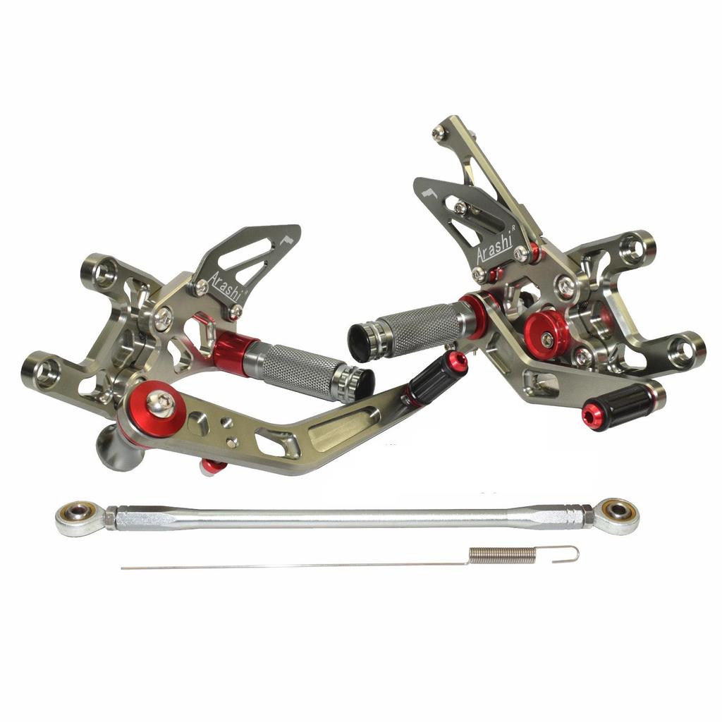 Honda CBR1000RR 12-20 Adjustable Raised Rearset Foot Pegs