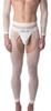 White Cacci Net Leggings - Barcode Berlin - Bodysuit