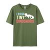 I Raise Tiny Dinosaurs Funny Leopard Gecko Mom Dad Reptile Green And White Graphic T Shirt SKINFRIENDLY Mens Shirt Hip Hop