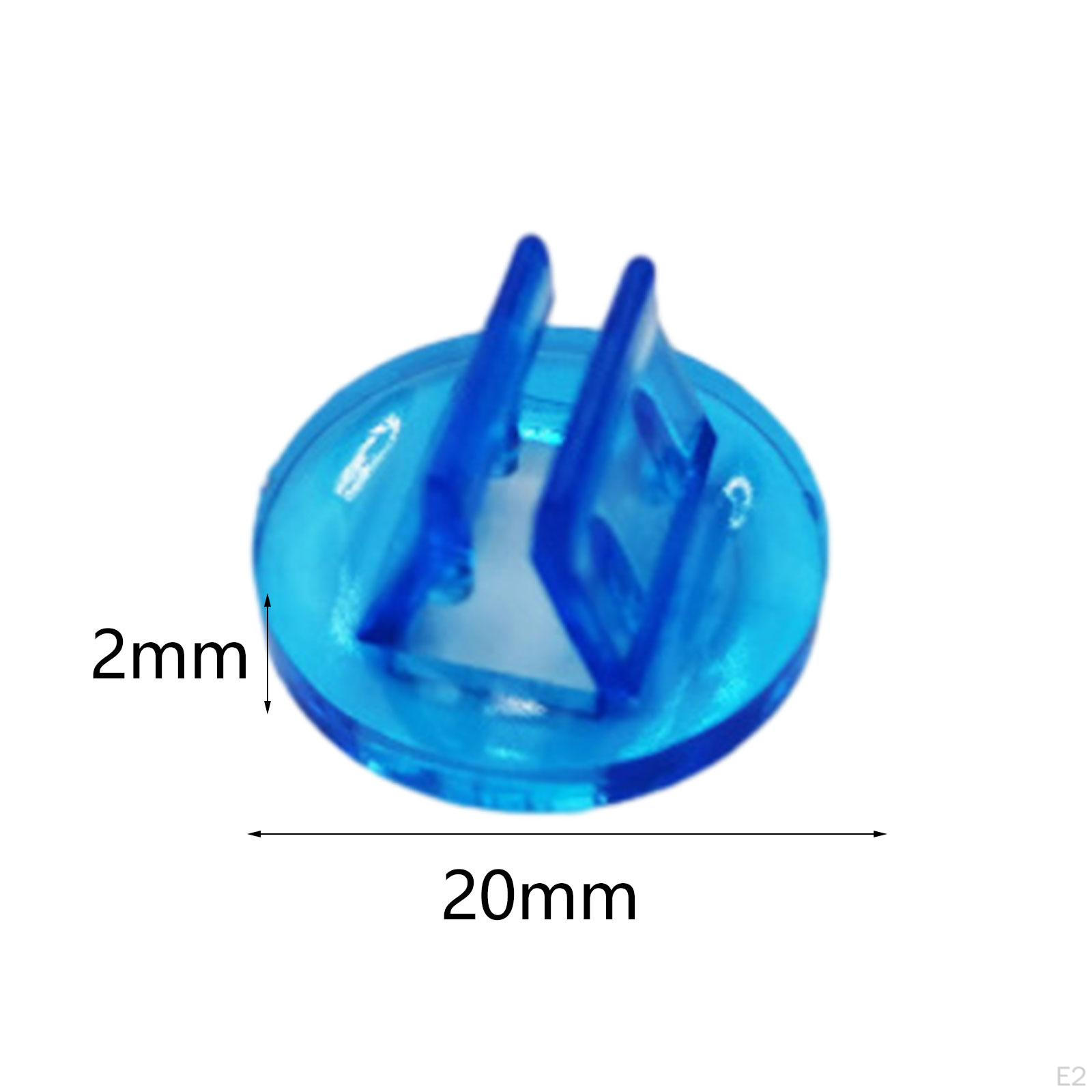 100 шт. основания для карточек миниатюрные многоцелевые зажимы для бумажной доски — фото 2