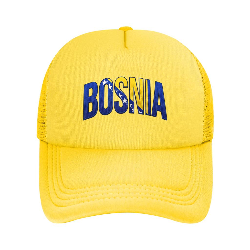 Bosnia and Herzegovina Flag Casquette  Unisex Outdoor Hats  Adjustable Snapback Hat New Baseball Caps