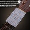 Guitar String Height Measurement Tool Multifunctional Guitar Specification Ruler Card Luthier Tool String Instrument Accessories