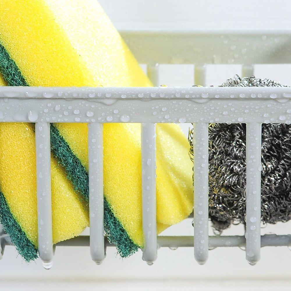 Bathroom Accessories Drying Towel Soap Shelf Faucet Storage Rack Sponge Bracket Faucet Holder