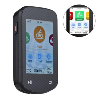 GPS Bike Computer Wireless Waterproof GLONASS ANT+ Sensor and BT Compatible Offline Maps Gyroscope