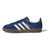 adidas Gazelle Indoor Blue Pinstripe Satin Women Sneakers Victory-Blue Night-Indigo Cream-White JS1410