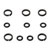5 Sets Pneumatic Wrench Socket Retainer Rings With O-Ring 1/2 3/8 1in Pneumatic Wrench Socket Fixing Ring Kit