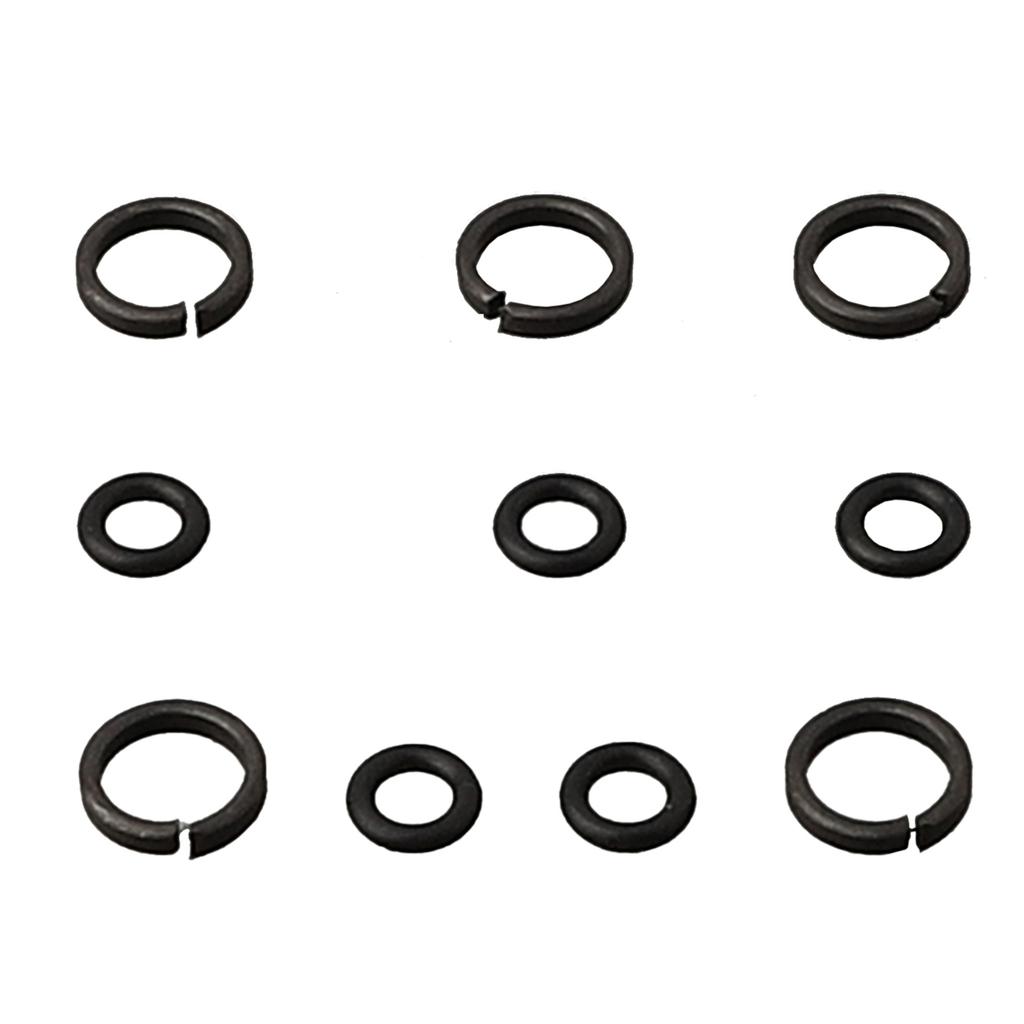 5 Sets Pneumatic Wrench Socket Retainer Rings With O-Ring 1/2 3/8 1in Pneumatic Wrench Socket Fixing Ring Kit
