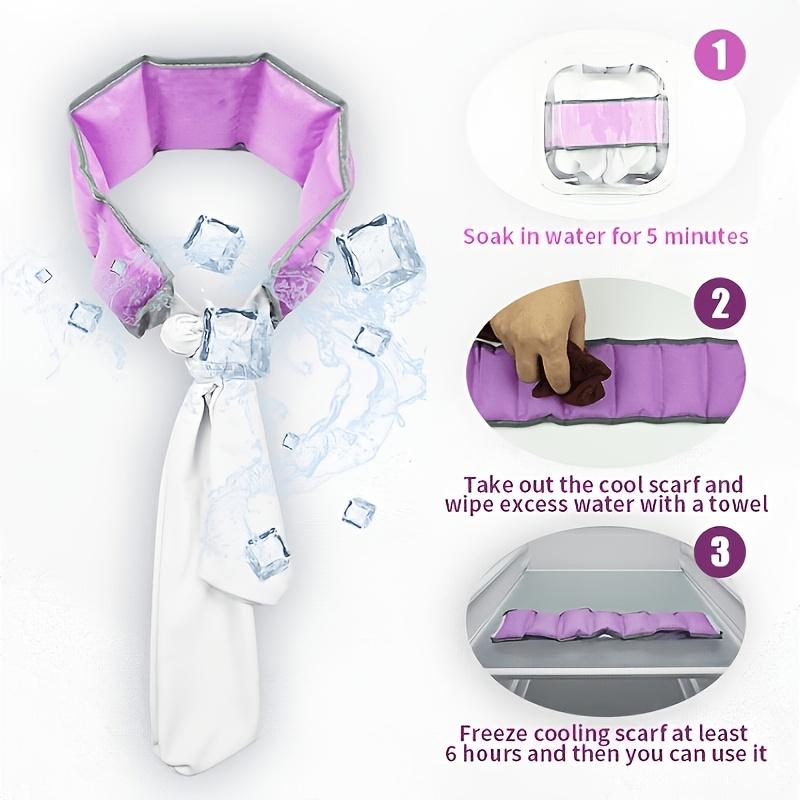 Absorbent Cooling Neck Wrap, a Sports Cooling Essential