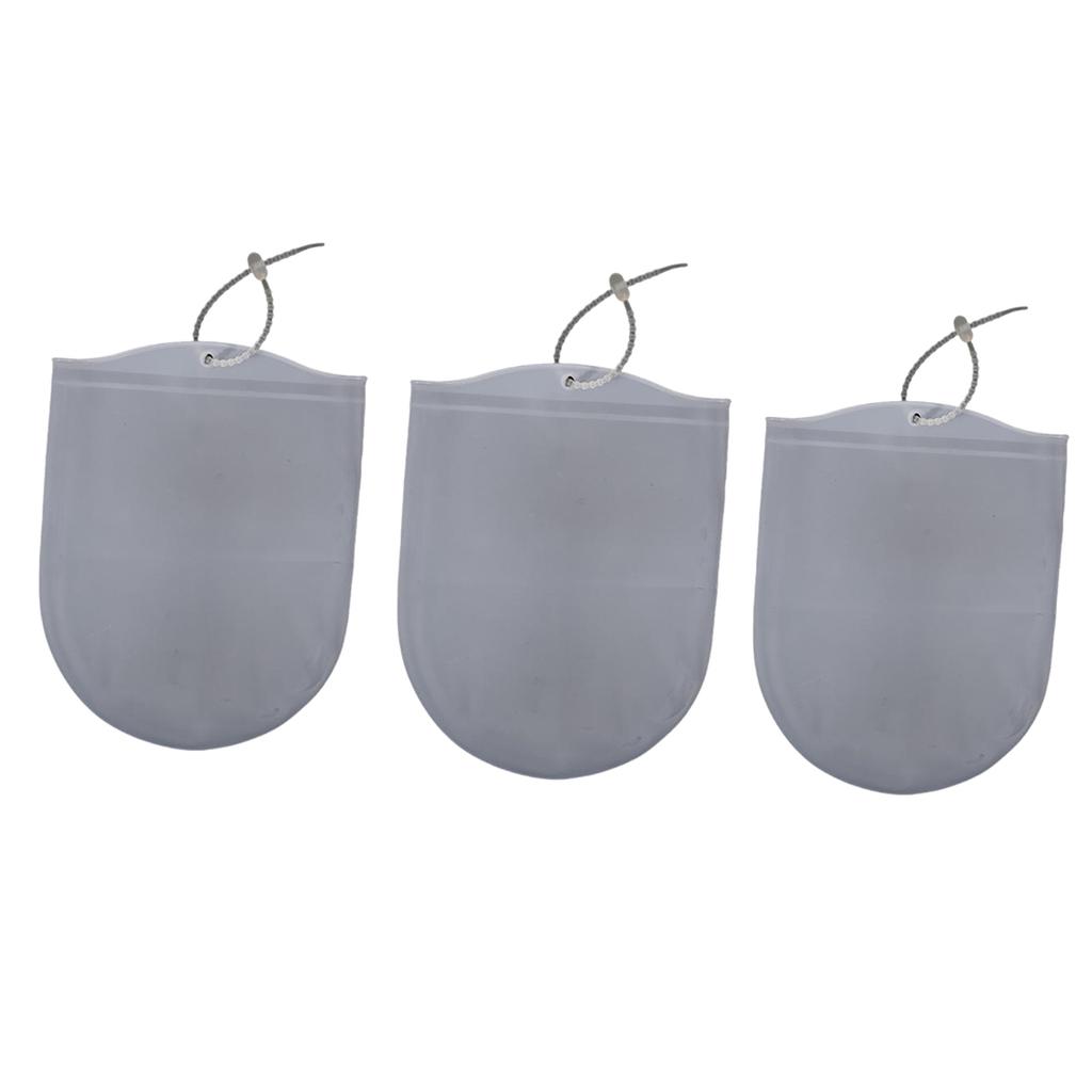 3PCS Kitchen Reusable Non-Stick Silicone Kneading Dough Bags Multifunctional Dough Mixing Bag for Bread Pastry Pizza