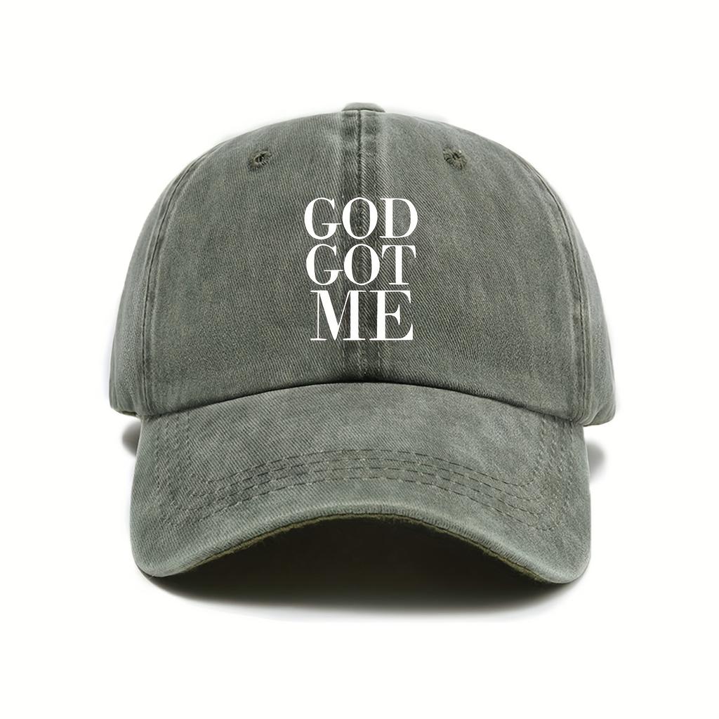 Letter printed baseball cap, retro style, spring and summer casual duck tongue hat for men and women in daily life